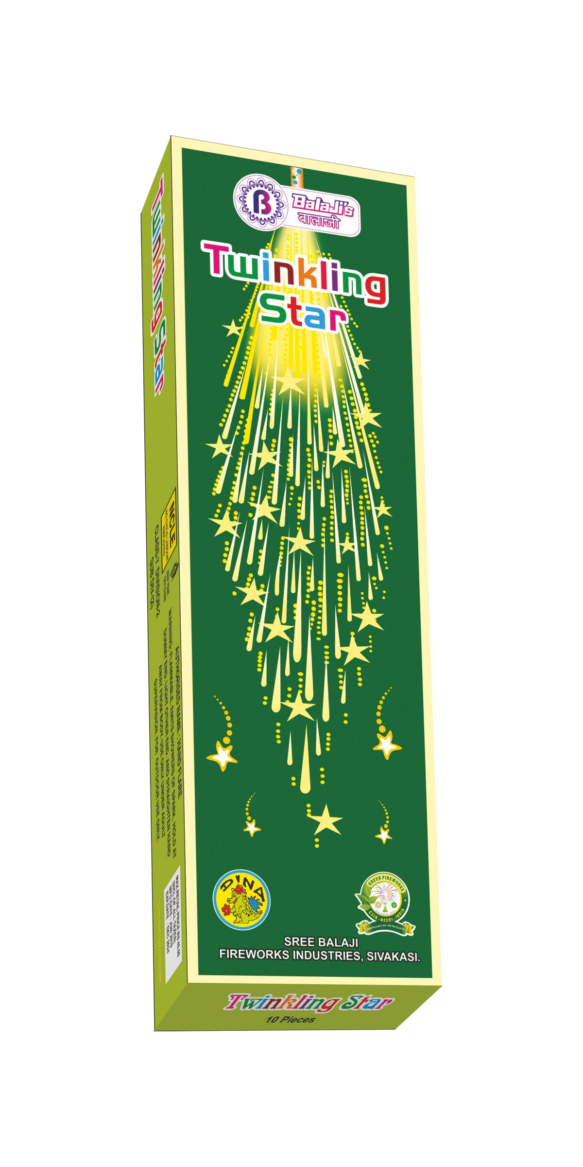 4" Twinkling Star