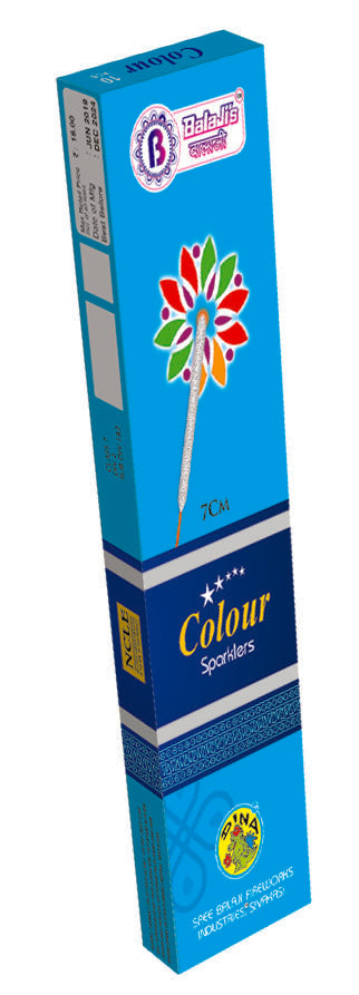 7 cm Colour Sparklers