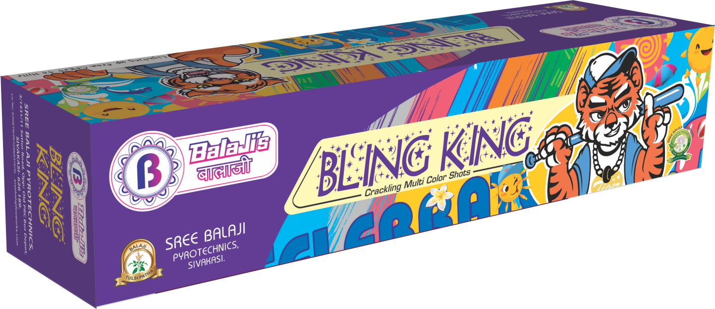 Bling King - 25 Crackling Shot