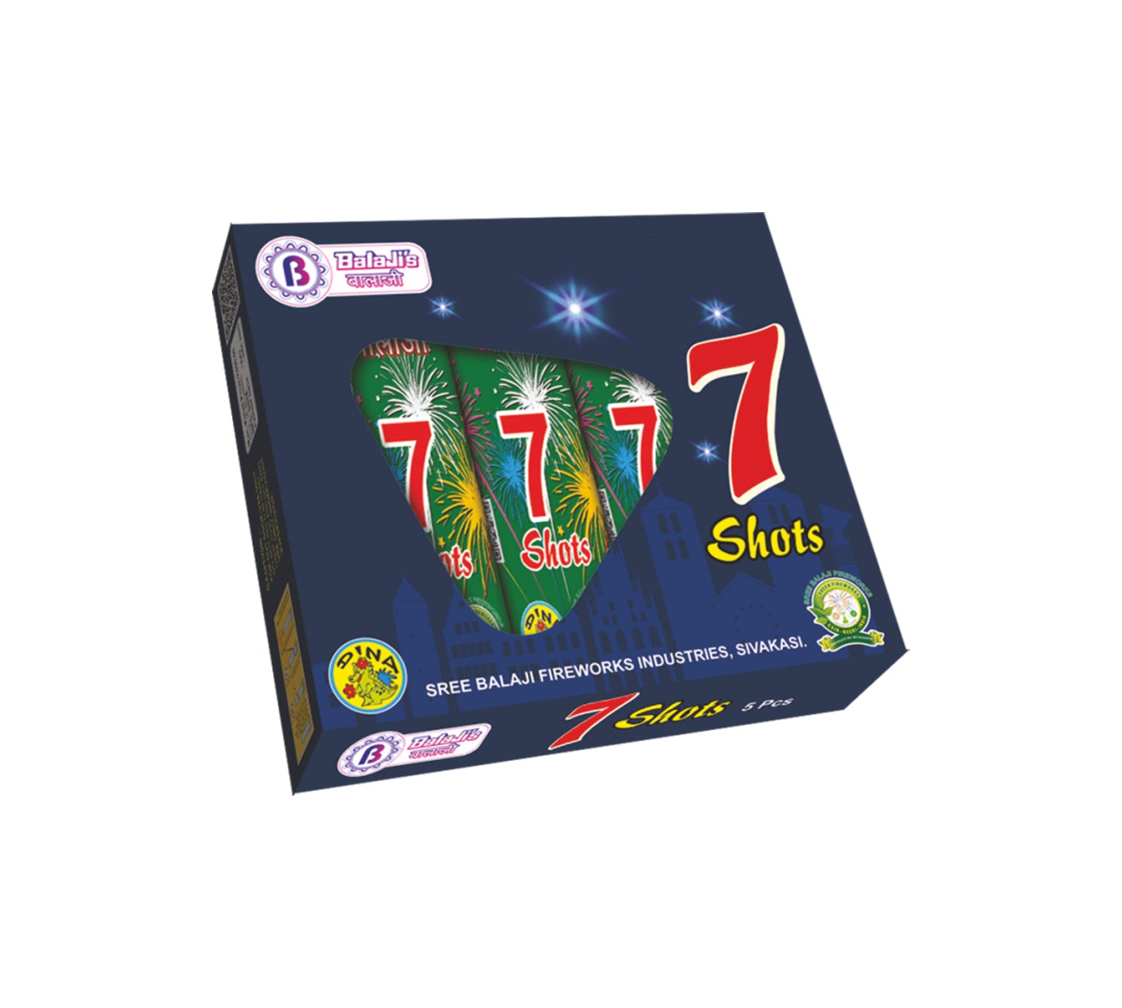 7 Shot Signal Colour Bomb