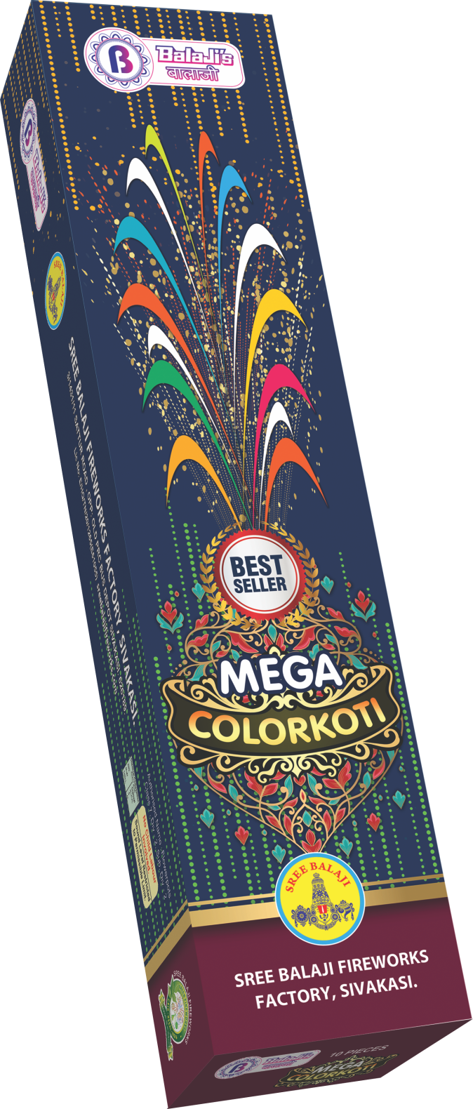 Mega Crackling Coconut - 3 Pcs/Box